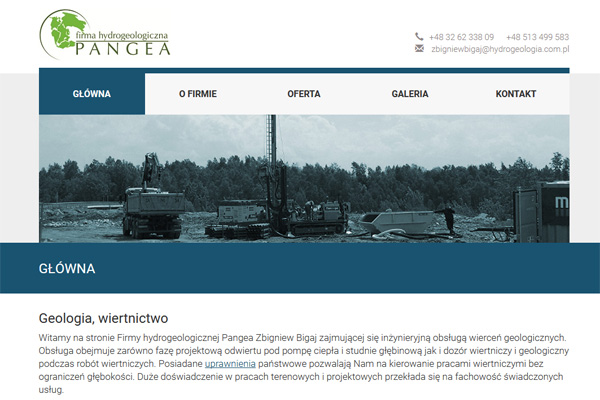 Pangea - firma hydrogeologiczna